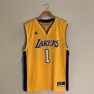 adidas NBA Los Angeles Lakers Deangelo Russell Jersey